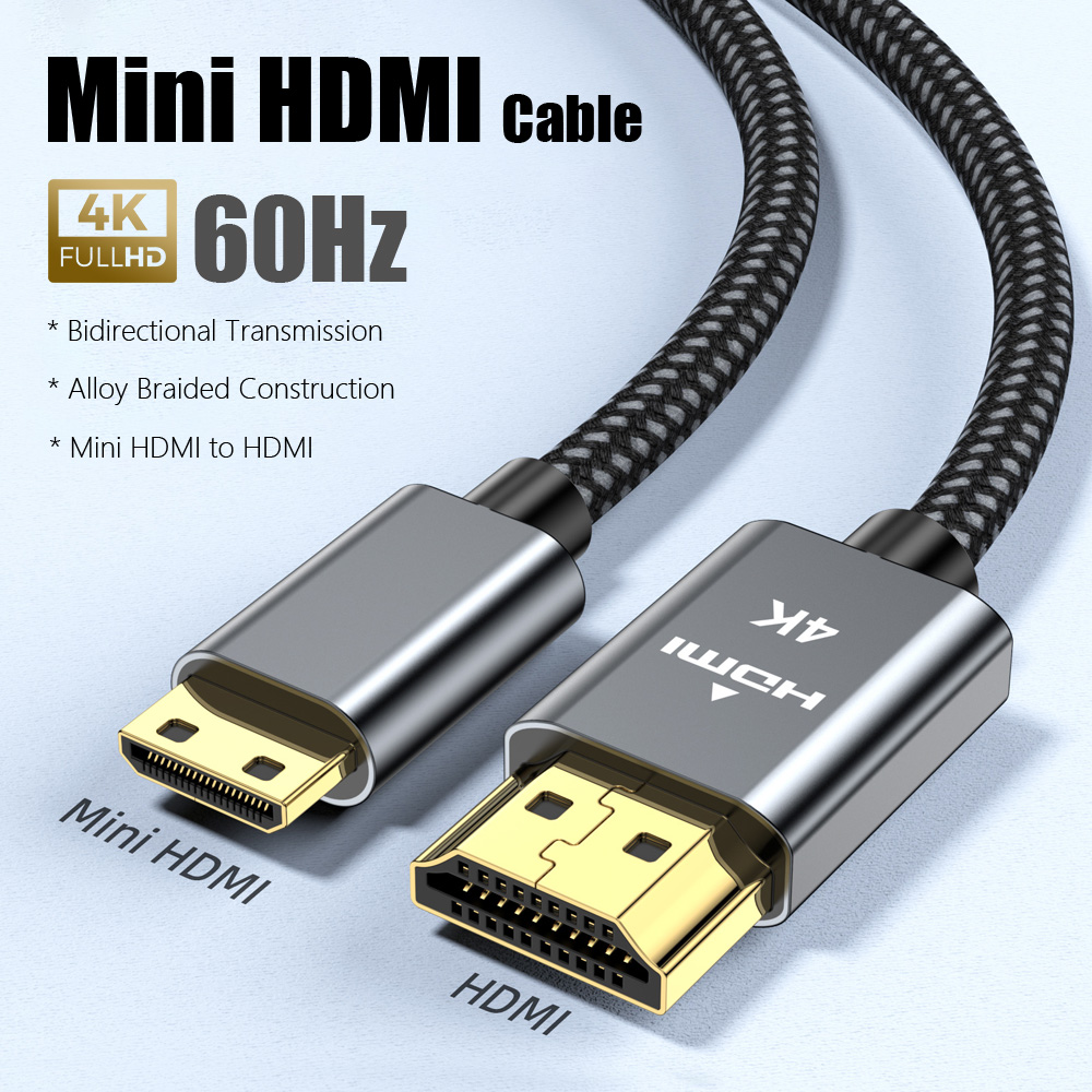 Home Cinema Projector 4K - Cable Mini HDMI a HDMI 4K@60Hz,
