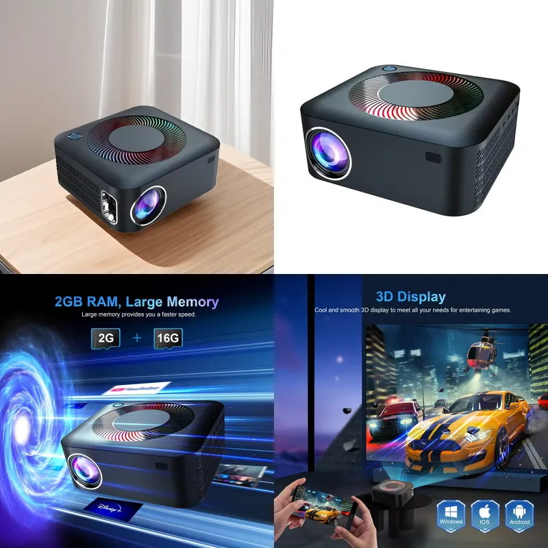 Home Cinema Projector 4K - Proyector XNANO X5 de Fábrica al