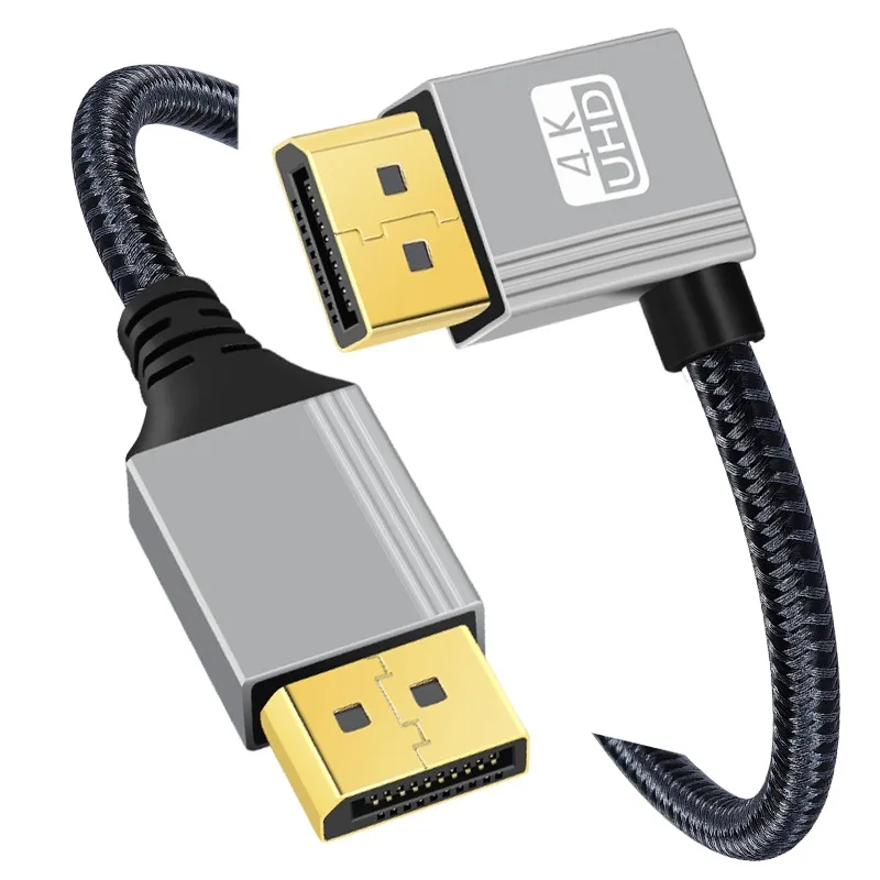 Home Cinema Projector 4K - Cable DP 4K de 90 grados