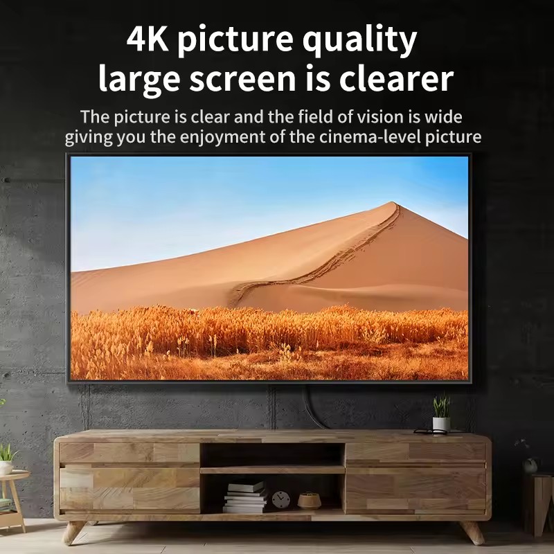 Cable Adaptador DisplayPort a  - Home Cinema Projector 4K reseña y precio