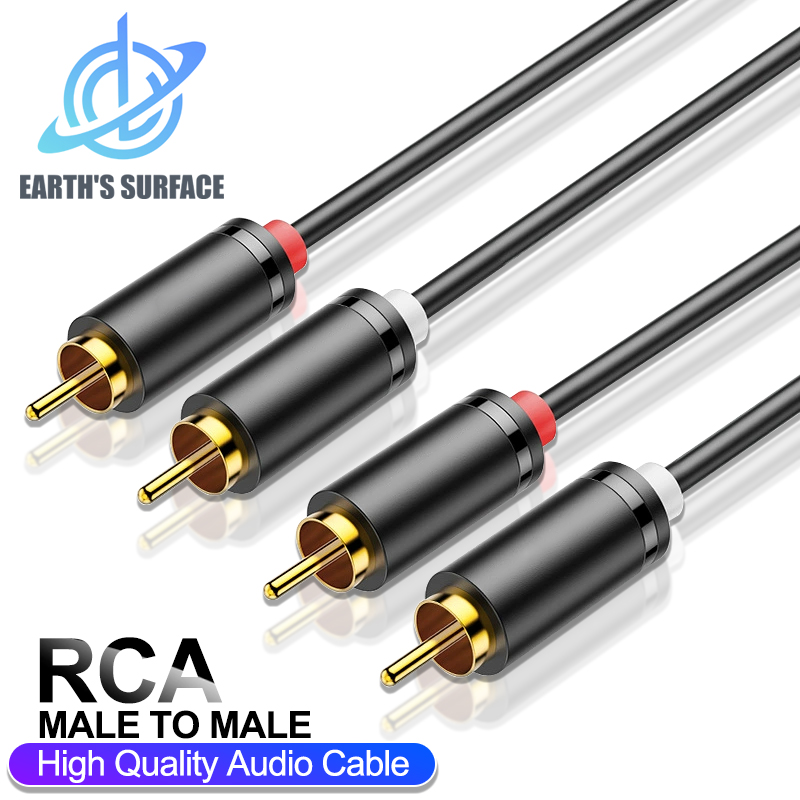 Cable RCA estéreo HIFI, Cable  - Home Cinema App reseña y precio
