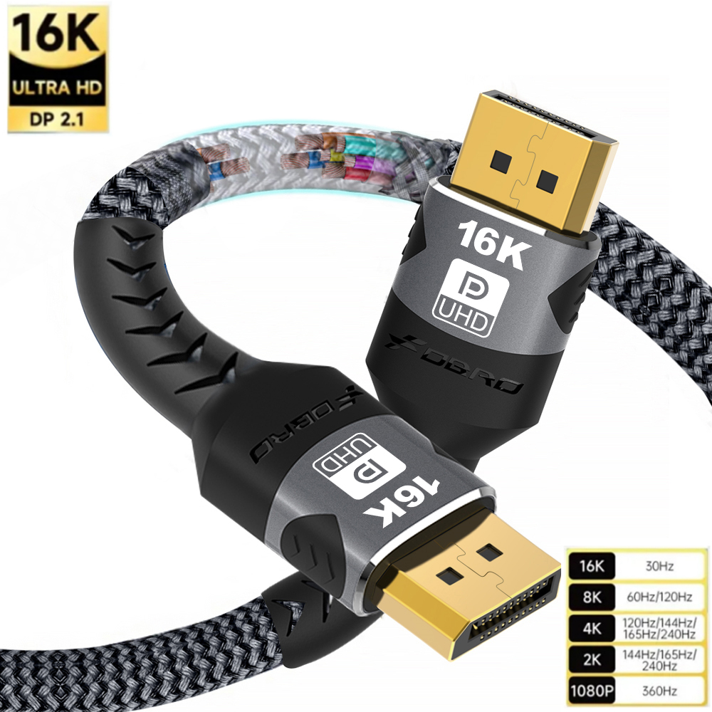 Cable Displayport 16K DP 2,1,  - Home Cinema Projector 4K reseña y precio