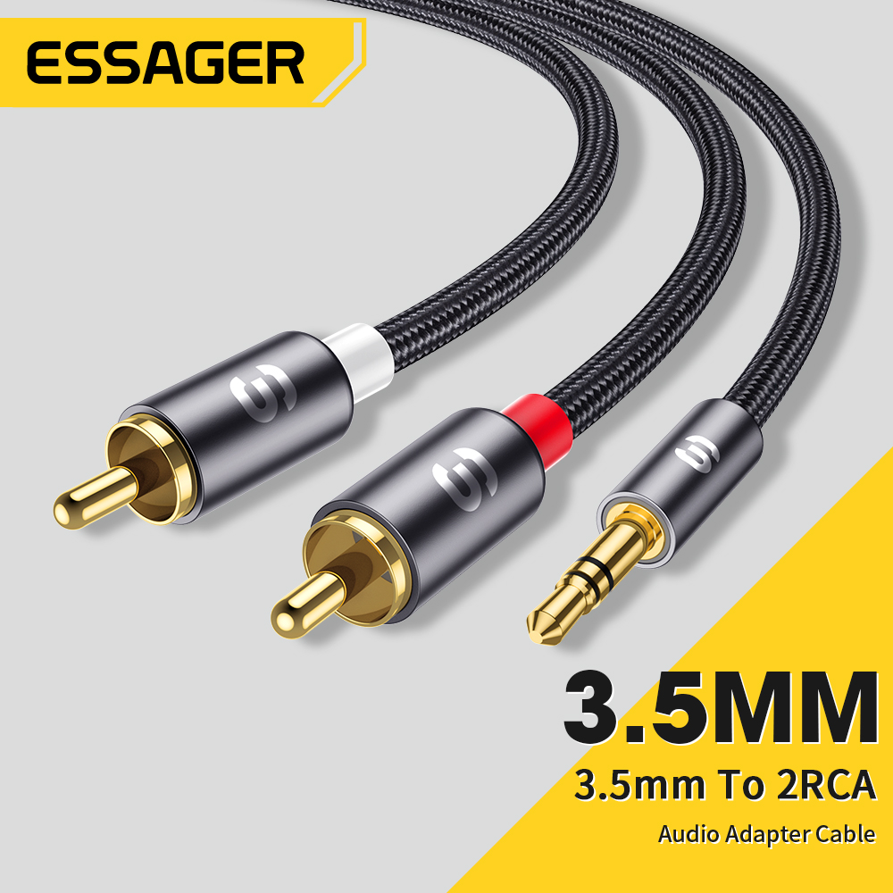 Essager Cable de Audio RCA est - Home Cinema App reseña y precio