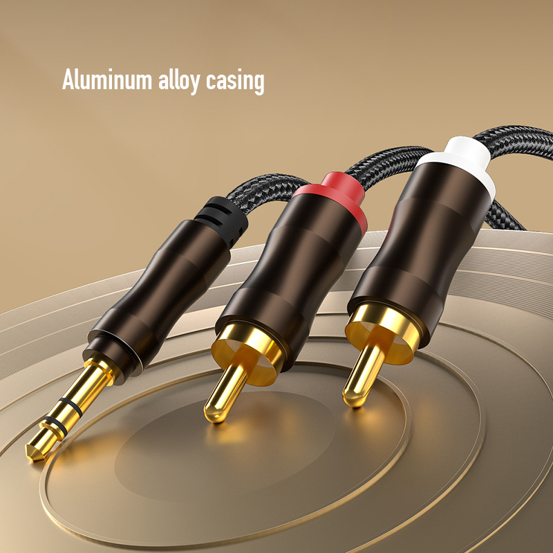 Cable de audio auxiliar RCA a  - Home Cinema App reseña y precio